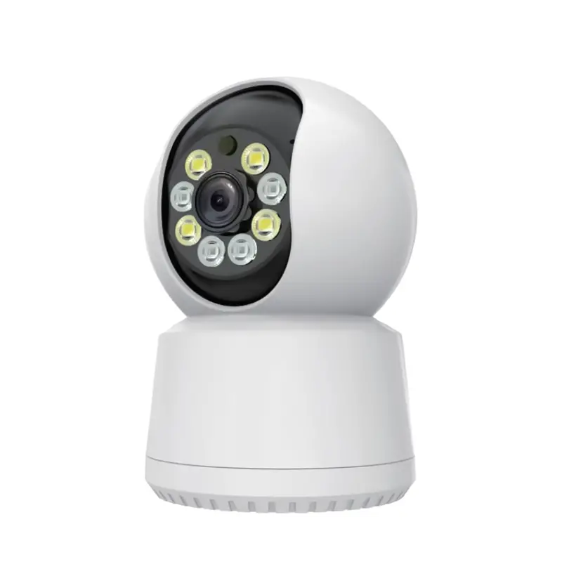 Wi-Fi Smart Security Camera – 1080P Hd Resolution, 32 Gb Built-In Storage, White Finish 1