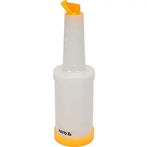 Yellow Juice Dispenser – 1-Liter Capacity 1