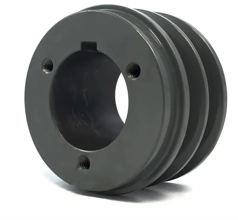 2Spa140 Double-Groove Metric Pulley – 140 Mm Pitch Diameter Sheave 1