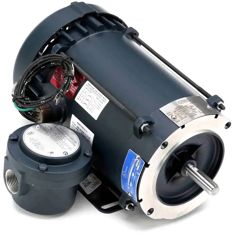 Leeson 3/4 Hp Explosion-Proof Electric Motor – Frame 56C 1