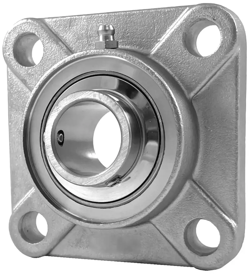 Suesfm208 Stainless Steel 4-Bolt Flange Bearing – 40Mm Bore 1